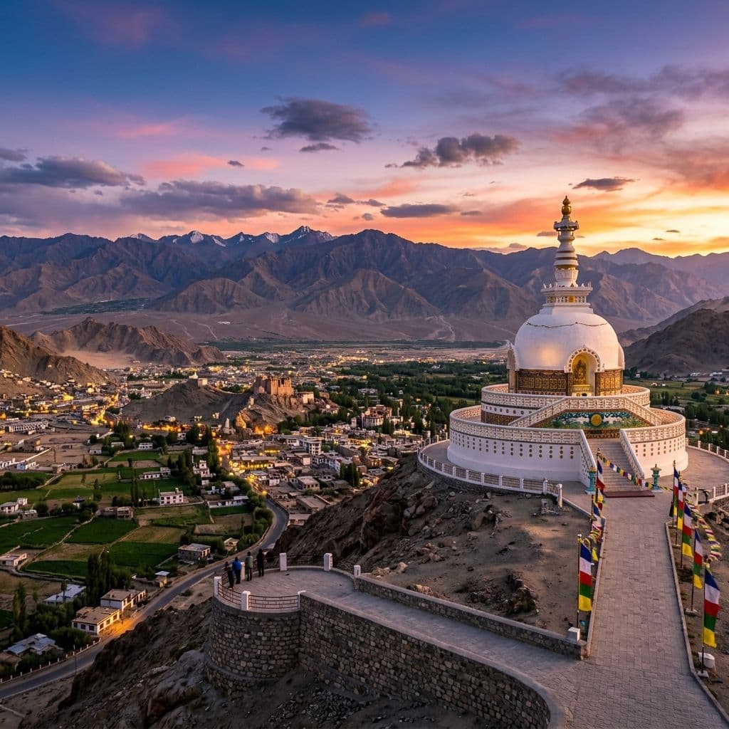 6-Day Leh Comfort Pangong Tour — Leh → Nubra → Pangong → Leh